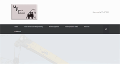 Desktop Screenshot of millsfarmandindustrial.com